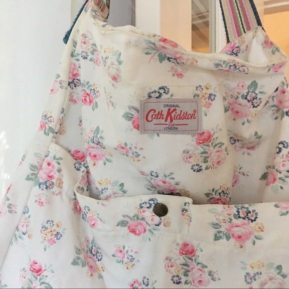 cath kidston white floral bag